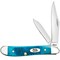 Case Cutlery 2023 Case Caribbean Blue Bone Sawcut Jig Peanut 6220 Ss CAS-25596 - alternate 1